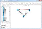 Network designer window for cisco ccent netsim with designer